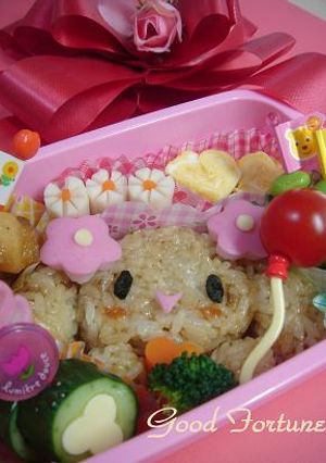 キャラ弁☆モカ(シナモン)-レシピのメイン写真