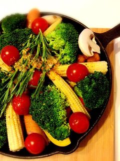 スキレットでグリル野菜-レシピのメイン写真
