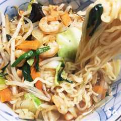 簡単ランチに♡時短あんかけ風味噌ラーメン-レシピのメイン写真