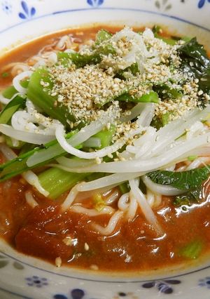 冷やしトマト麺-レシピのメイン写真