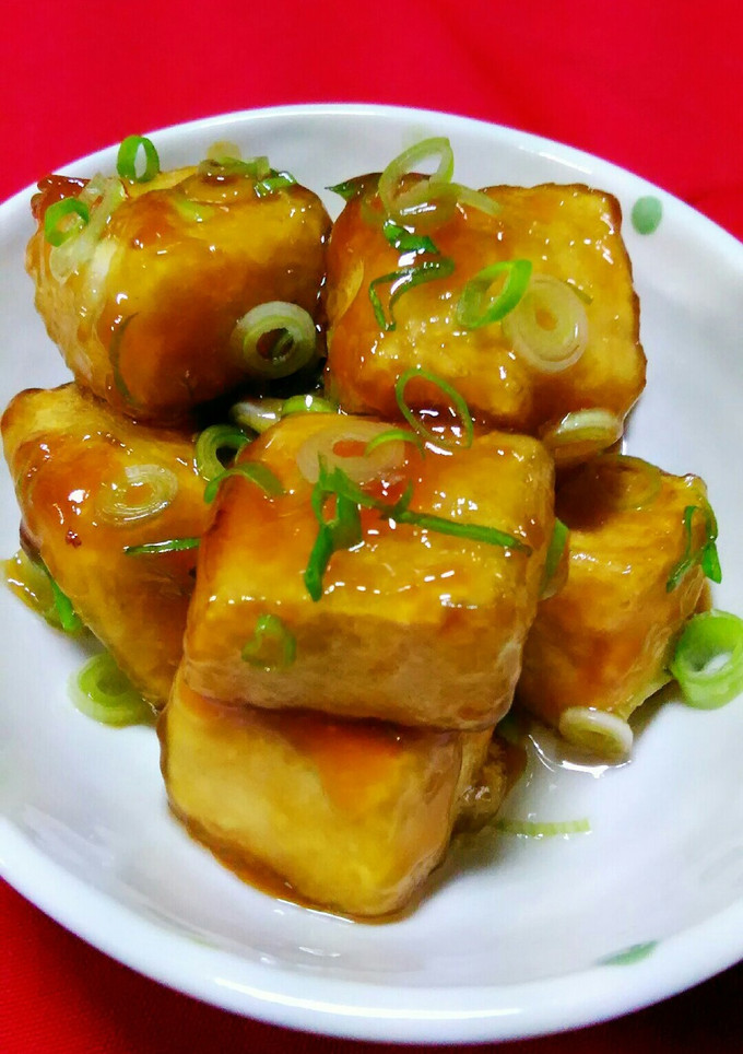 定番！揚げ豆腐の甘辛煮☆-レシピのメイン写真