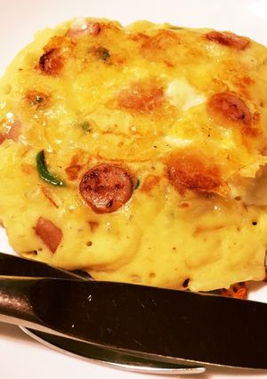 お食事ホットケーキ-レシピのメイン写真