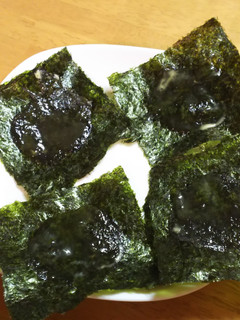 簡単おつまみ はちみつマヨ海苔焼き-レシピのメイン写真