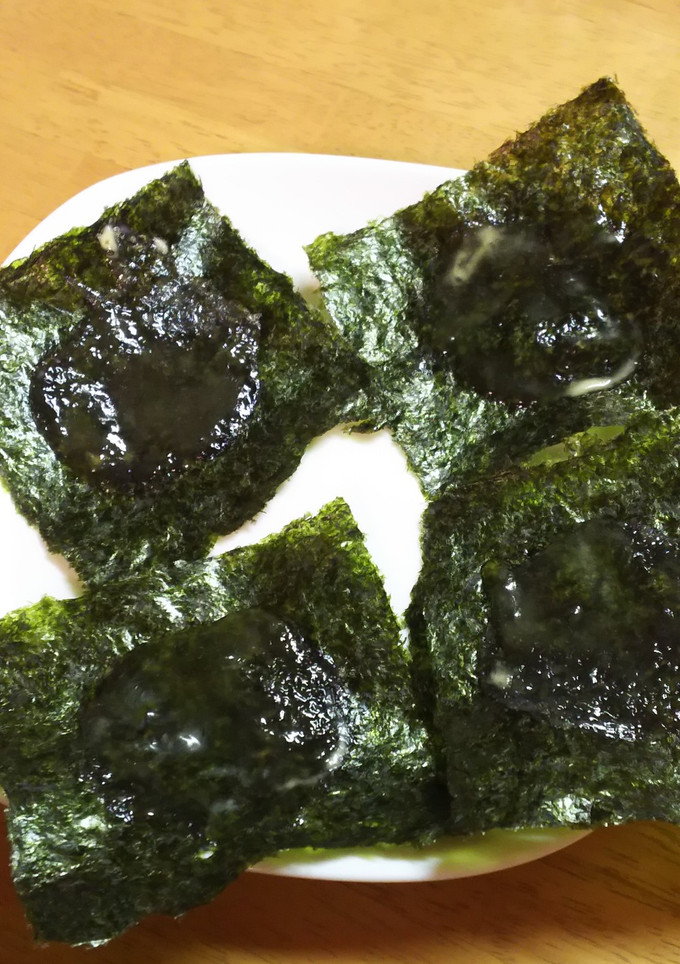 簡単おつまみ　はちみつマヨ海苔焼き-レシピのメイン写真