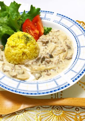 簡単☆本場ロシアの本格ビーフストロガノフ-レシピのメイン写真