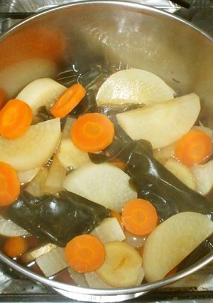大根と昆布の煮物♪簡単-レシピのメイン写真