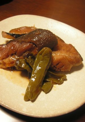銀だらの煮物，ちょっとだけ韓国風？-レシピのメイン写真