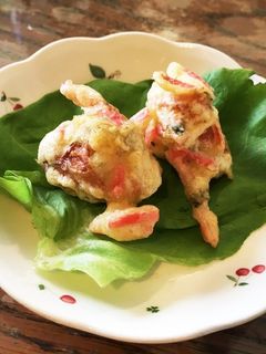 ちくわと紅生姜の天ぷら-レシピのメイン写真