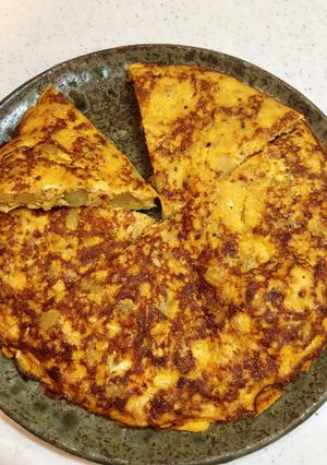 ＊ツナポテトのスパニッシュオムレツ＊-レシピのメイン写真