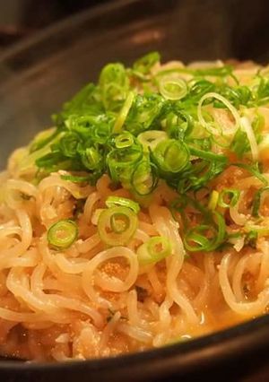 白滝のめんたいこ炒め-レシピのメイン写真