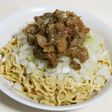 クリームチーズと牛すじの濃厚冷やし麺