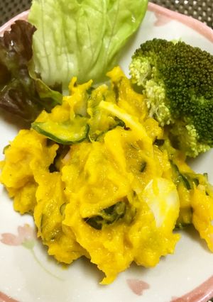 南瓜のサラダ-レシピのメイン写真