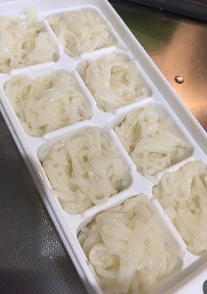 離乳食中期〜後期 乾麺楽々調理法-レシピのメイン写真
