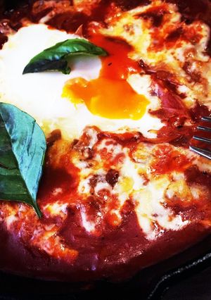簡単 卵とトマトの朝ごはん-レシピのメイン写真