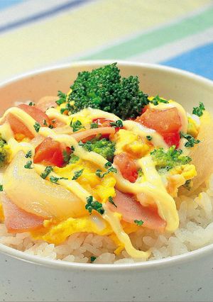 洋風たまご丼-レシピのメイン写真