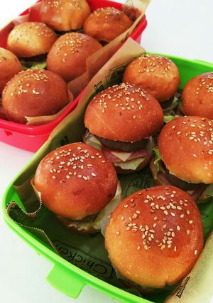 運動会お弁当 ミニハンバーガー-レシピのメイン写真