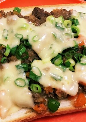 肉じゃがトースト-レシピのメイン写真