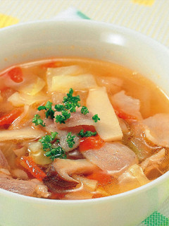 豚バラのトマトスープ-レシピのメイン写真