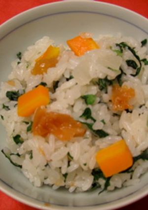 葉っぱも入れて!大根ご飯-レシピのメイン写真