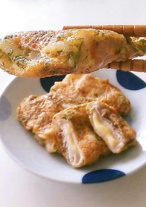 青海苔とチーズのピカタ-レシピのメイン写真