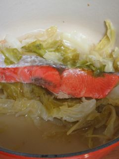 塩鮭とキャベツのトロトロ蒸し煮-レシピのメイン写真