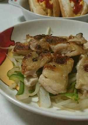 つわり、夏バテに鶏ももソテー塩レモン添え-レシピのメイン写真