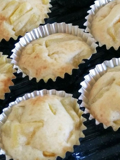 ☆簡単20分!!桃カップケーキ☆-レシピのメイン写真