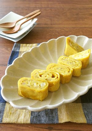 絶品卵アレンジ☆カレー風味の卵焼き-レシピのメイン写真