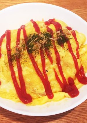 〜オムそば ならぬ オムうどん✨〜-レシピのメイン写真