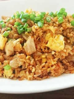 簡単☆豚キムチチャーハン♪-レシピのメイン写真