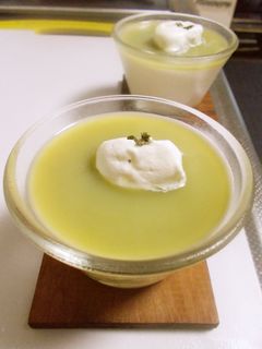 すっきり♡煎茶のムース-レシピのメイン写真