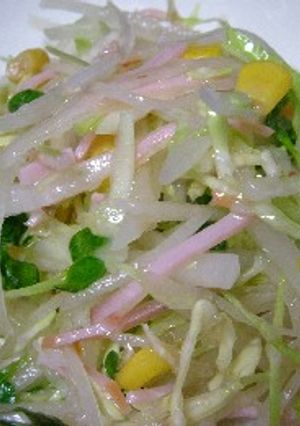 シャキシャキ大根サラダ-レシピのメイン写真