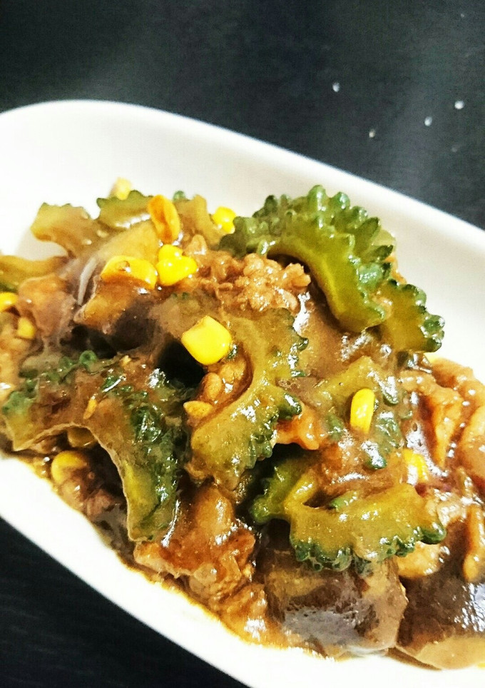 豚肉とゴーヤのカレー炒め-レシピのメイン写真