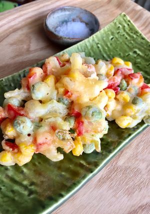 ツタンカーメンのエンドウのかき揚げ-レシピのメイン写真