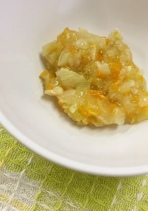 離乳食中期★とろとろキャベツナ煮-レシピのメイン写真