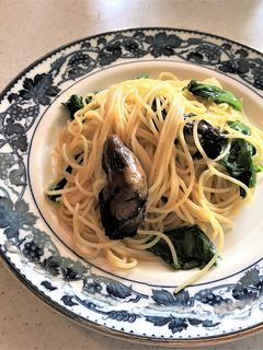 牡蠣のオイル漬けパスタ-レシピのメイン写真