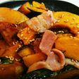 かぼちゃとベーコンのオリーブオイル焼き