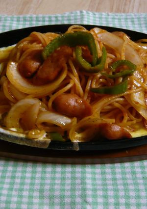 名古屋風♪鉄板イタリアンスパゲティ-レシピのメイン写真