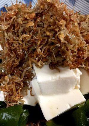 カリッとおジャコ豆腐-レシピのメイン写真