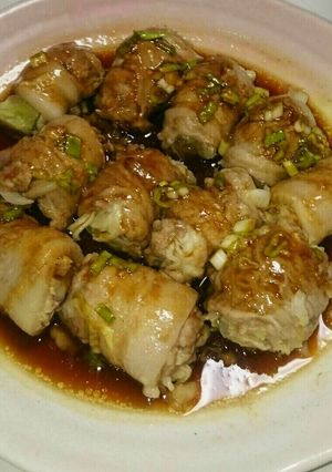 豚バラ肉のキャベツ巻き-レシピのメイン写真