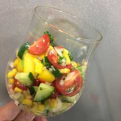 รูปของ 簡単で美味でヘルシーで綺麗なサラダ！