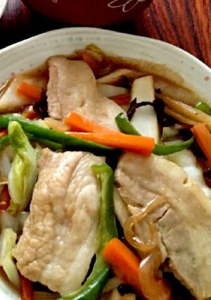 中華風肉野菜炒め(覚書)-レシピのメイン写真