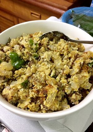 カレー風味！豚ひき肉とおからのそぼろ-レシピのメイン写真