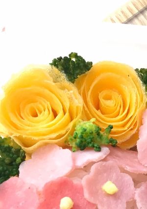 薔薇の玉子焼き❤️-レシピのメイン写真