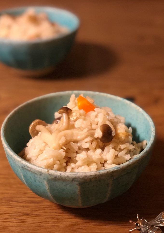 鍋つゆのもと（ストレート）で炊き込みご飯-レシピのメイン写真