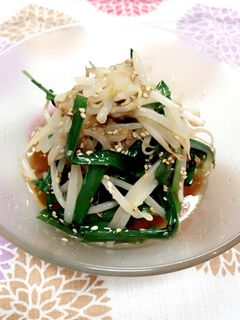 ちょっとジャンクなもやしのナムル-レシピのメイン写真