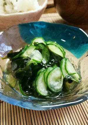 きゅうりとわかめの酢の物-レシピのメイン写真