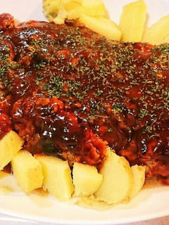豚ひき肉でミートローフ-レシピのメイン写真