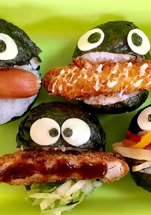 パックンおにぎり-レシピのメイン写真