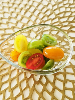[時短]すし酢でカラフルトマトのマリネ-レシピのメイン写真